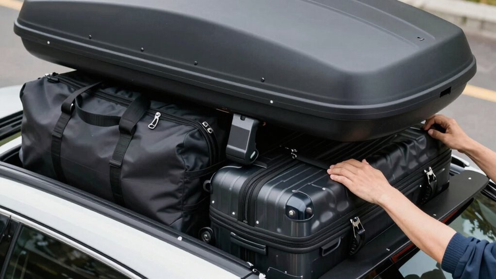 effective roof box organization