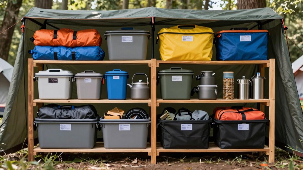 efficient accessible camping organization