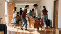 efficient dorm move in