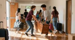 efficient dorm move in