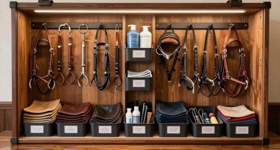 efficient event equipment storage