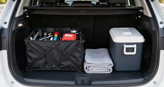 efficient everyday trunk organization