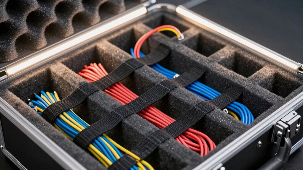 efficient organized cable management