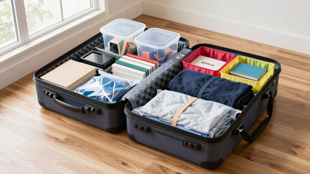efficient organized trunk packing