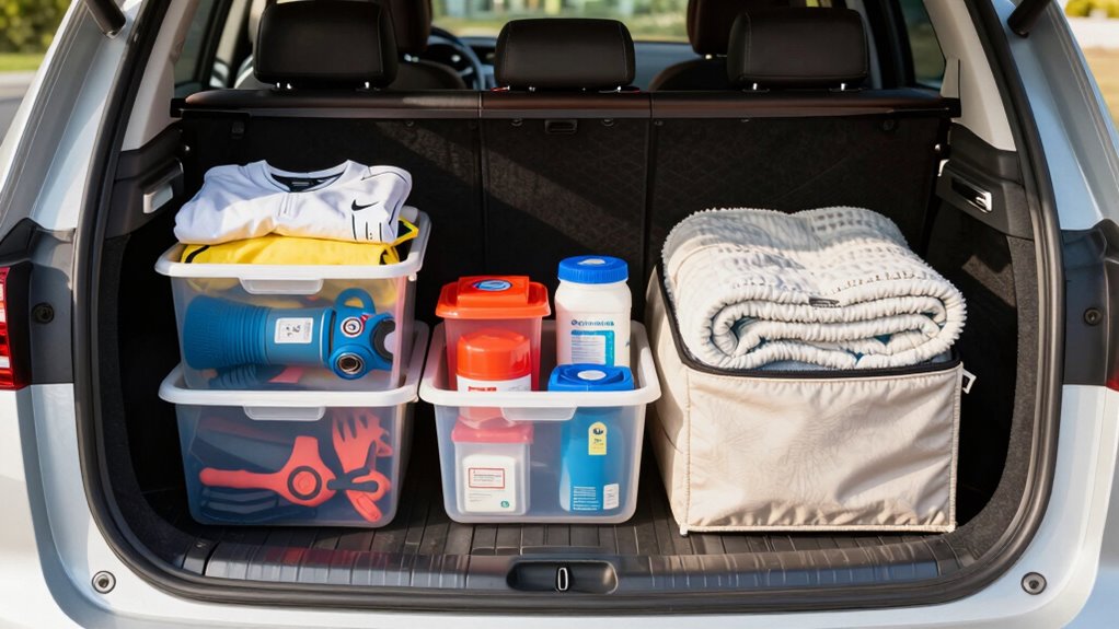 efficient safe family car storage