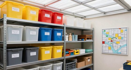 efficient storage unit planning