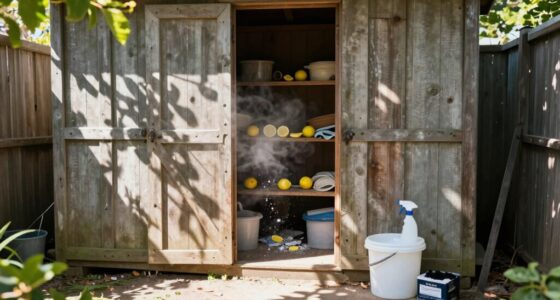 eliminate outdoor storage odors