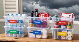 emergency supplies for storms