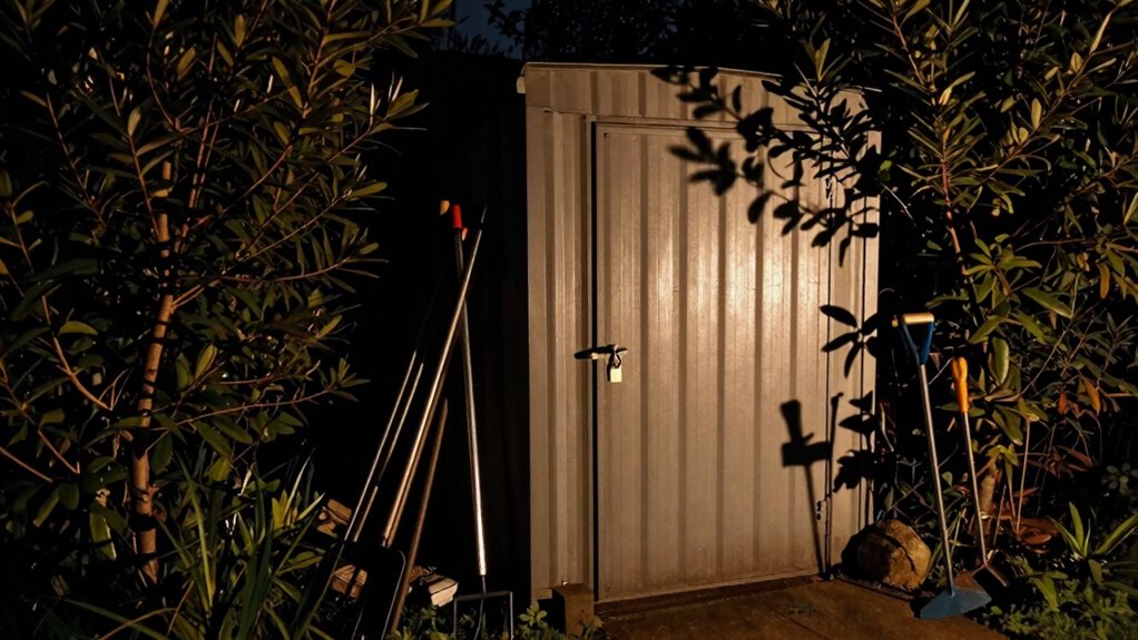 enhances security through illumination