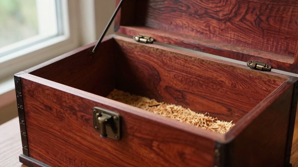 ensure cedar chest ventilation