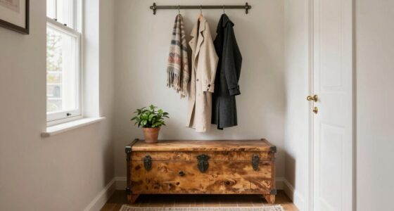 entryway bench storage