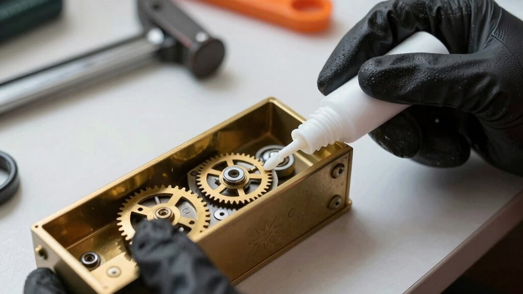 establish routine lock maintenance