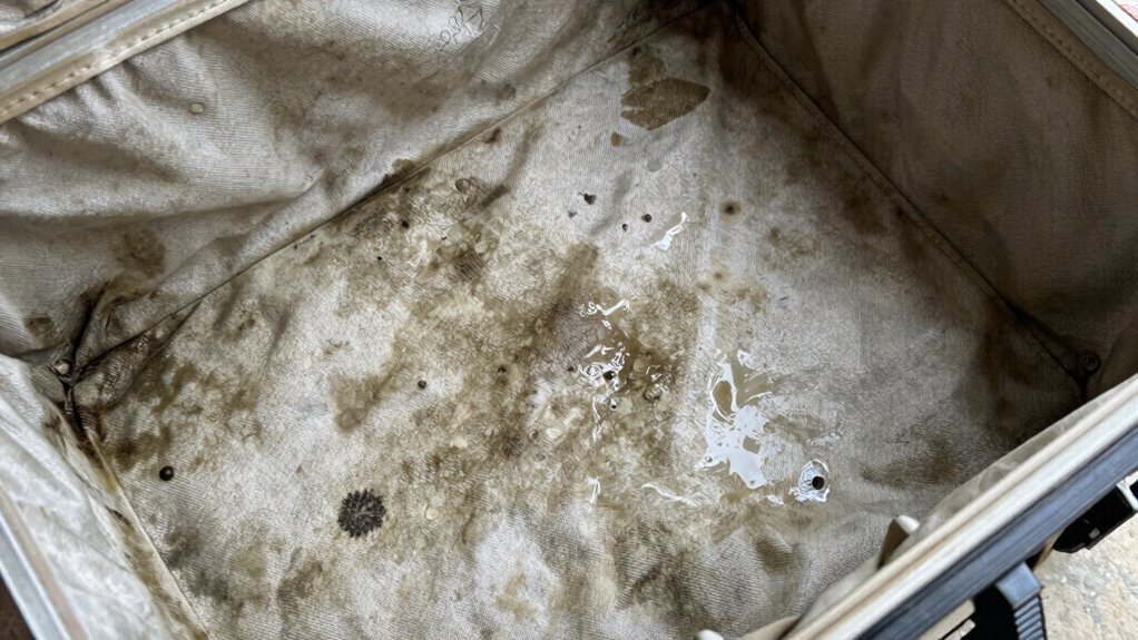 fabric deterioration causes stains
