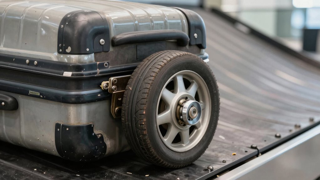 fix suitcase wheel issues