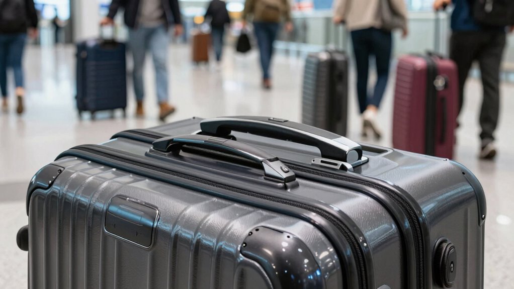 flexible durable travel suitcases