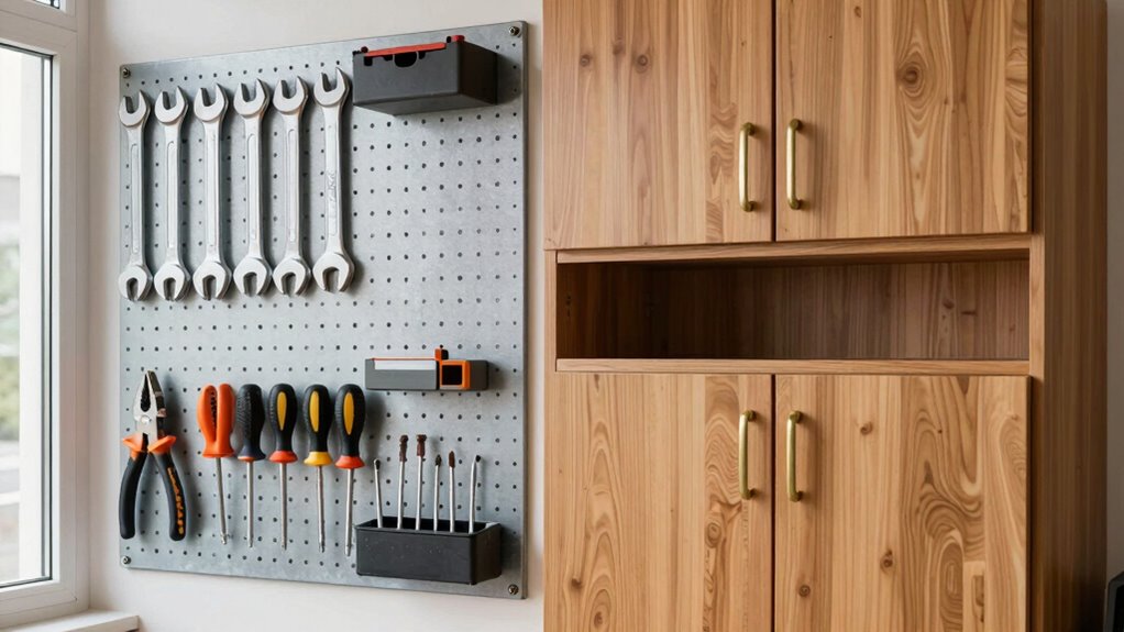 flexible organized workshop storage