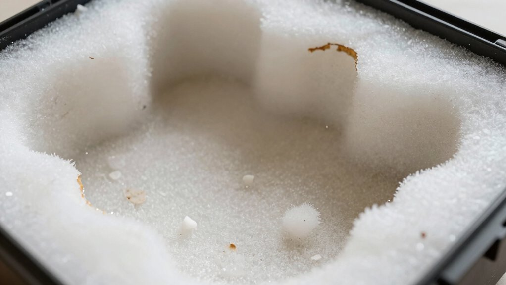 foam deterioration from environmental factors