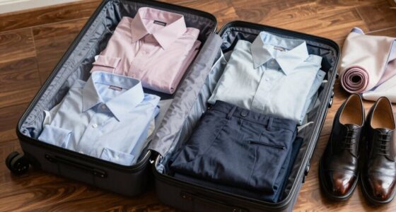 fold roll pack carefully