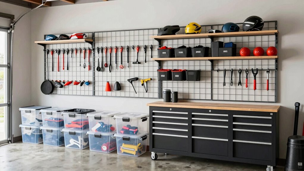 garage organization and safety