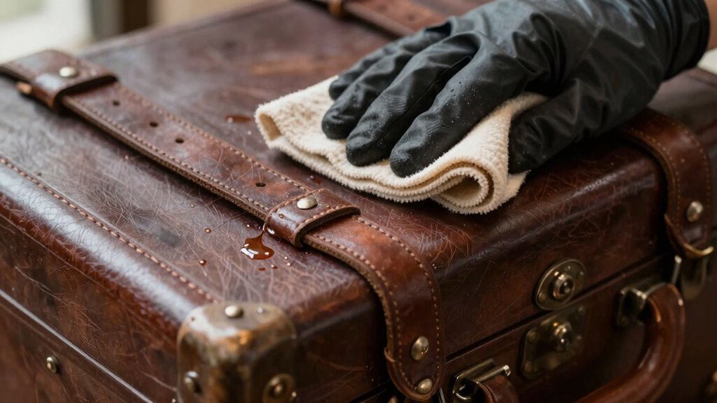 gentle leather cleaning methods