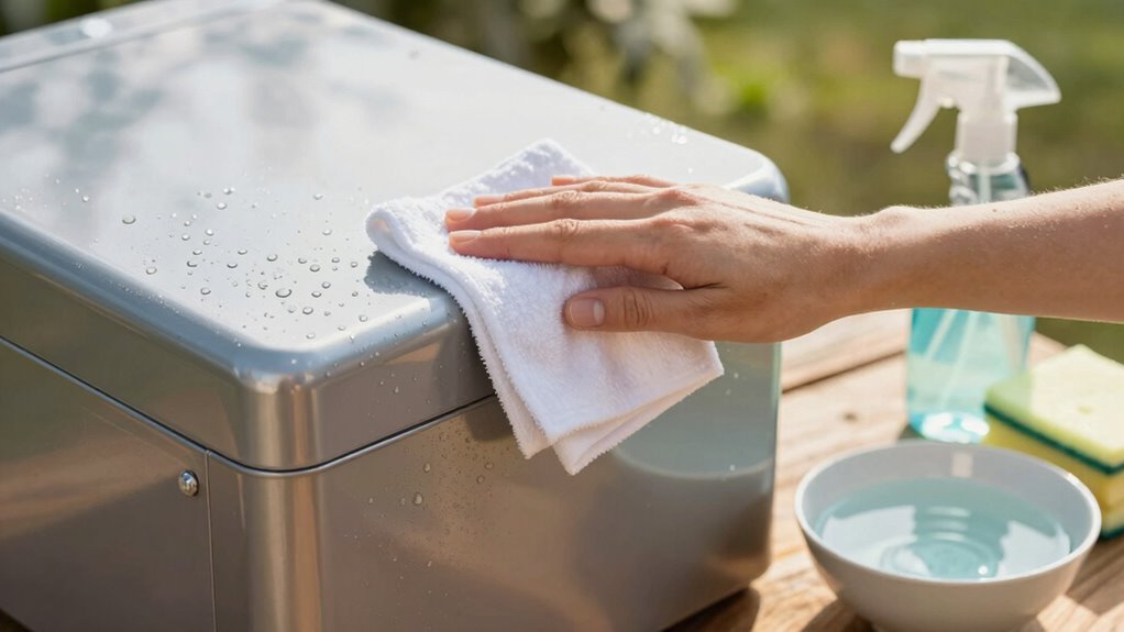 gentle non abrasive cleaning
