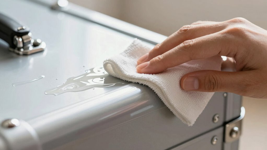 gentle residue removal techniques