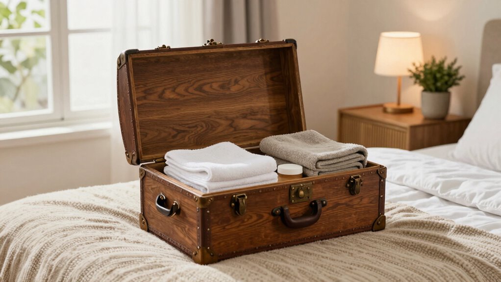 guest essentials organized efficiently