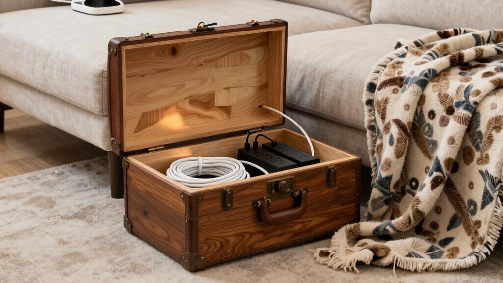 hidden trunk charging solutions