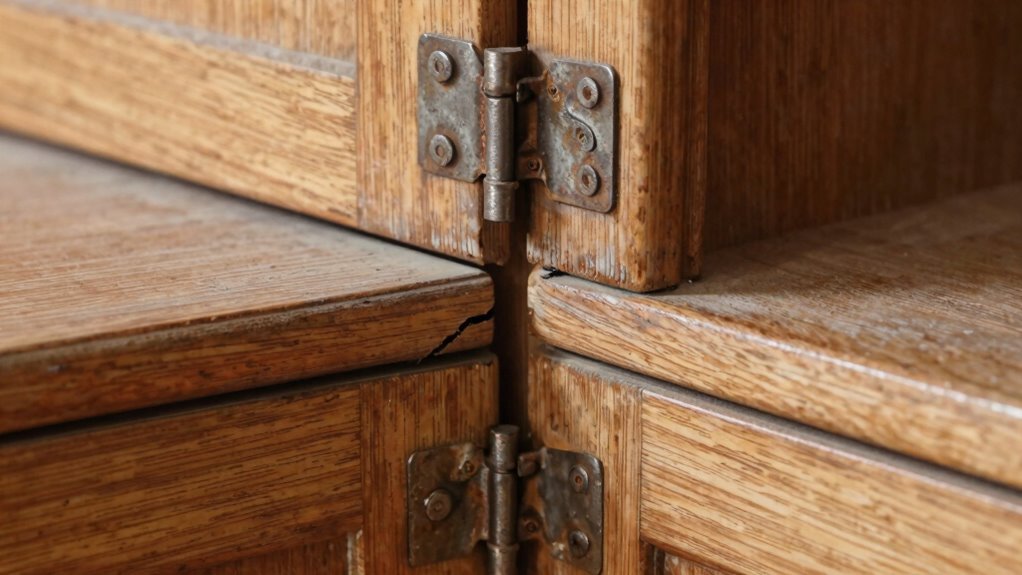 hinges wear from use