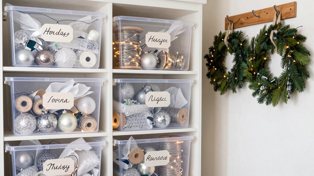 holiday decor inventory list