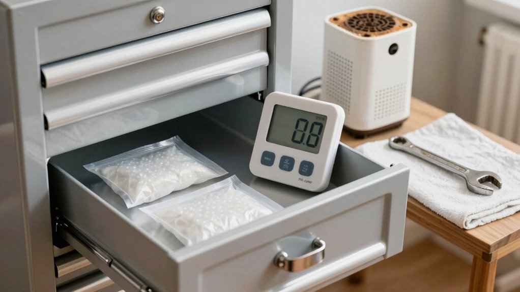 humidity control for tools