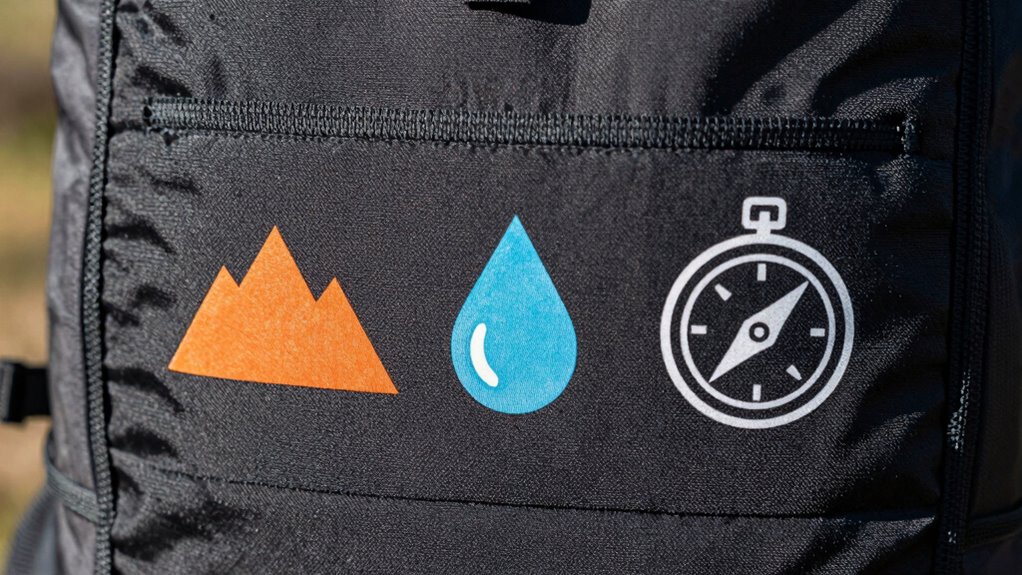icon labels enhance outdoor confidence