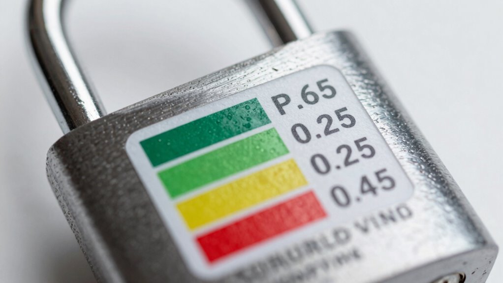 interpreting padlock security ratings