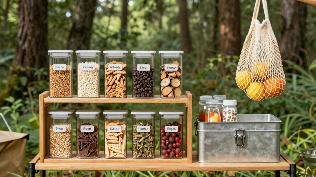 keep food fresh outdoors