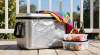 keep groceries cool outside