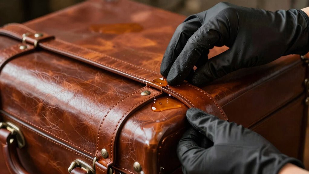 leather conditioning for shine