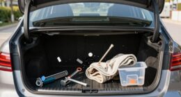 loose trunk items hazard