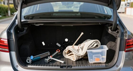 loose trunk items hazard