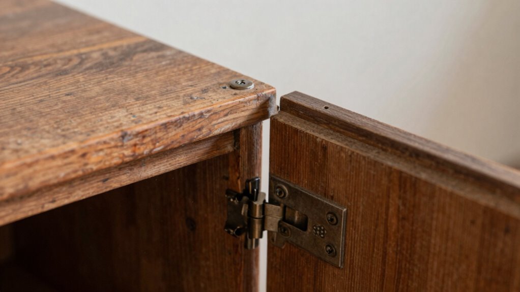 lubricate tighten replace hinges