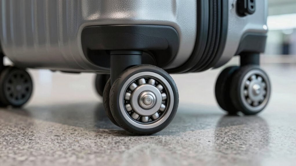 luggage wheel size considerations