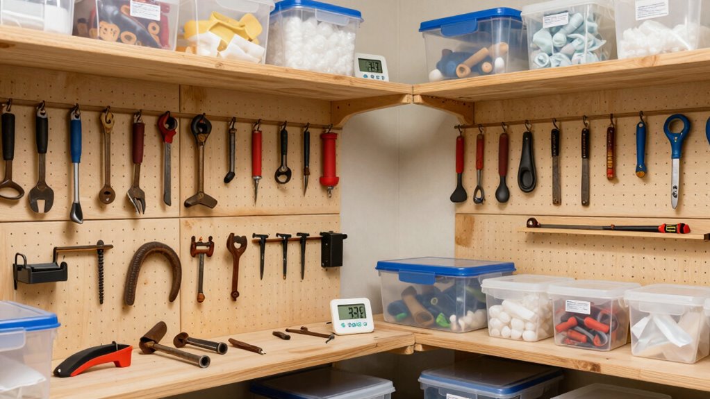 maintain climate controlled storage