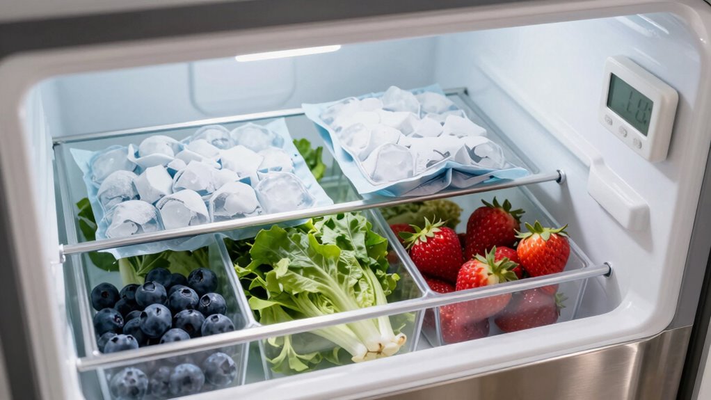 maintain consistent cool temperature