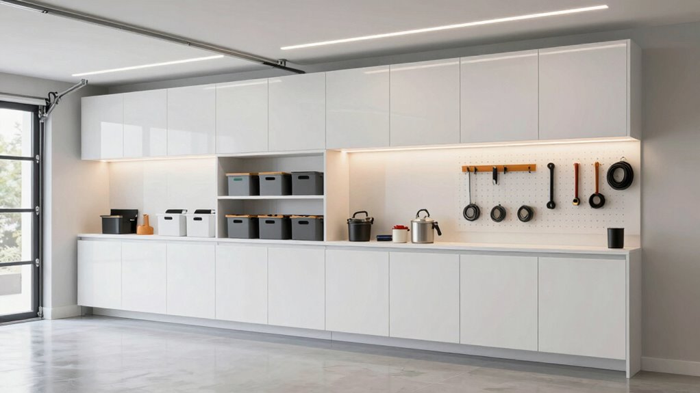 maintain organized garage regularly