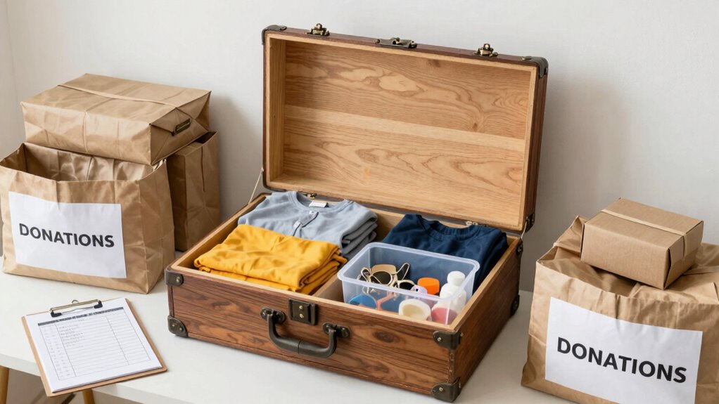 maintain organized trunk routines