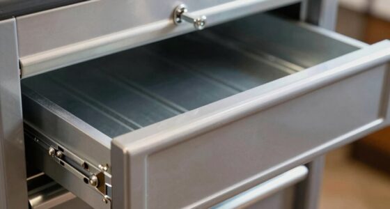 maintain smooth drawer slides