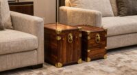 matching trunk end tables