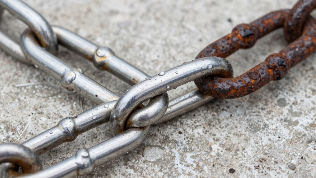 materials resist corrosion naturally