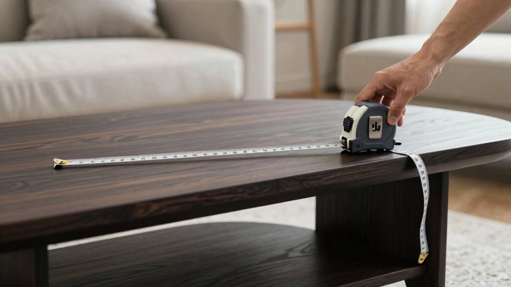 measure clear reach comfortably