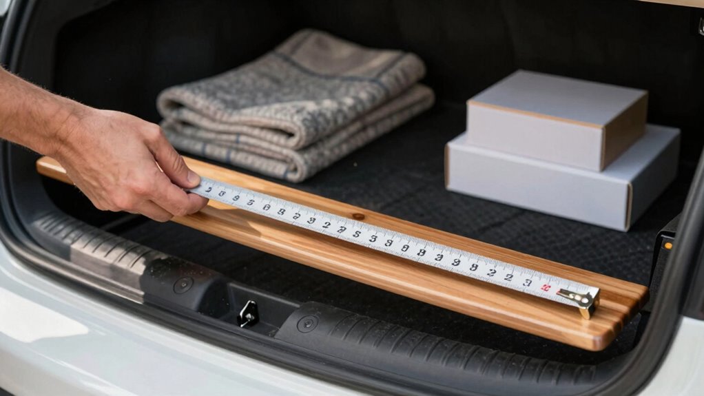 measure hardware and materials