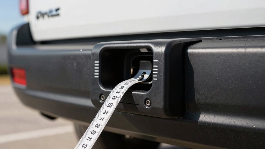 measure hitch receiver accurately
